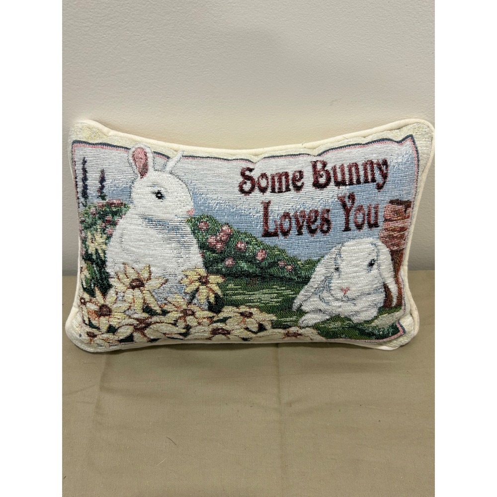 Some bunny loves you pillows